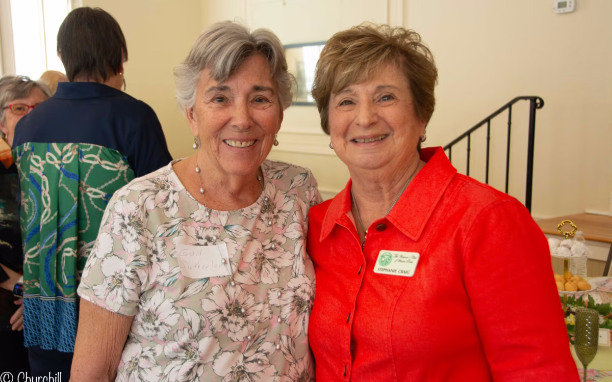 Members of The Woman's Club of Winter Park at a fundraising luncheon