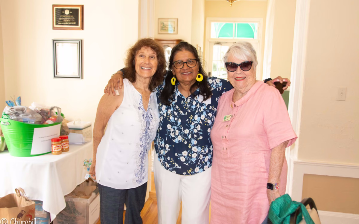 Members at a club event